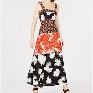 Prelude Smocked Back Maxi Dress Size S